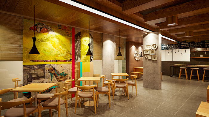 Một quán cafe có phong cách đơn giản mà mộc mạc, sang đẹp sẽ cuốn hút được nhiều đối tượng khách hàng.